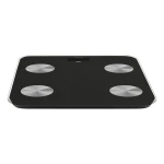 Báscula Digital de Baño JATA HBAS1155 Negro Vidrio Cristal Templado 180 kg