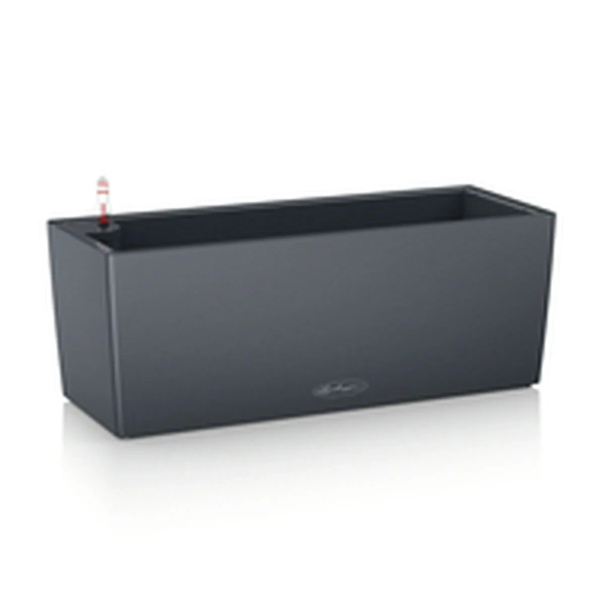 Maceta Lechuza Negro Gris Polipropileno