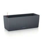 Maceta Lechuza Negro Gris Polipropileno