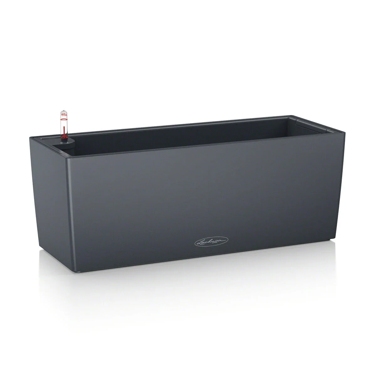 Maceta Lechuza Negro Gris Polipropileno