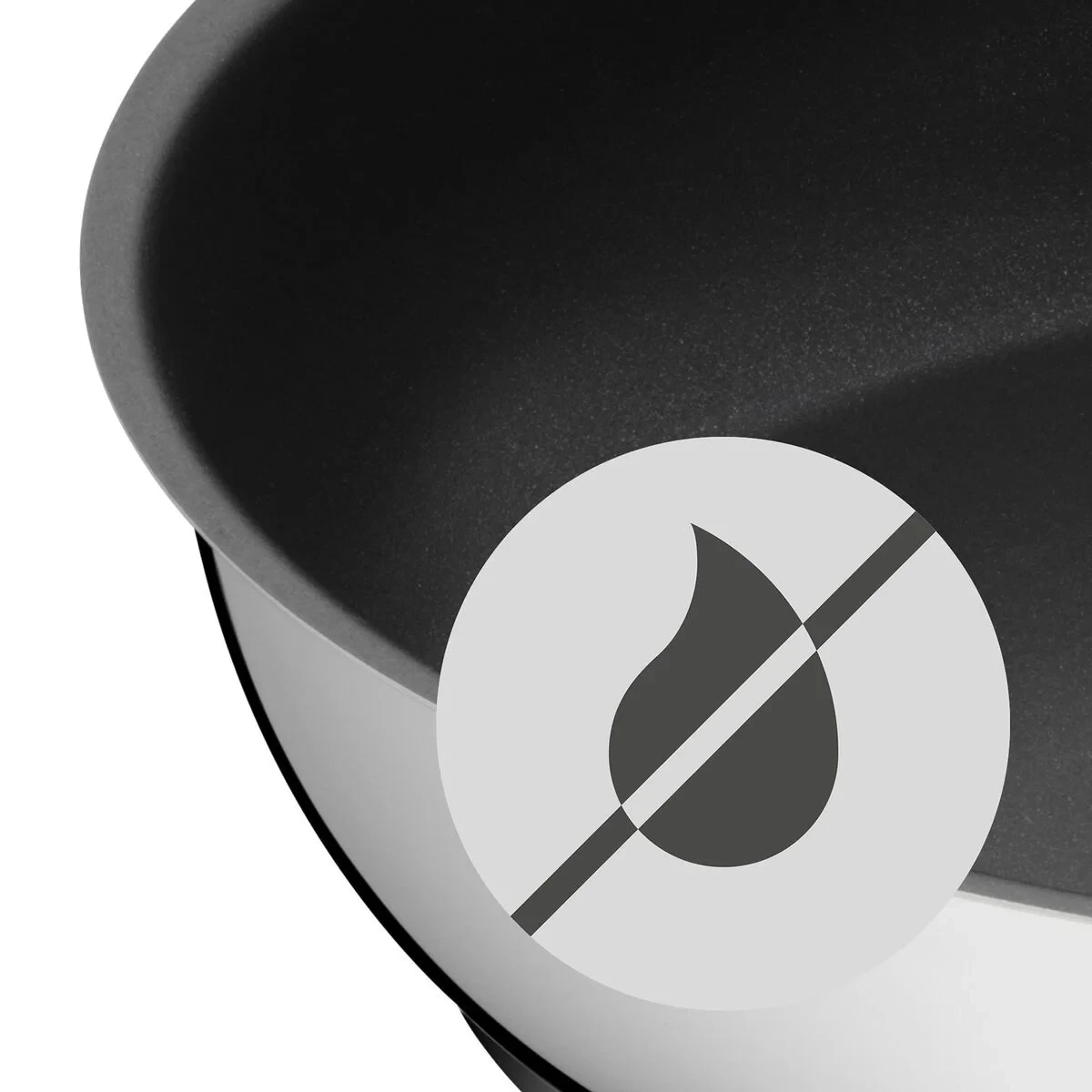 Sartén WMF DEVIL      20CM Negro Acero Inoxidable 200 mm Ø 20 cm