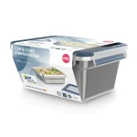 Fiambrera Tefal N11506 Plateado Acero Inoxidable Rectangular 2 L