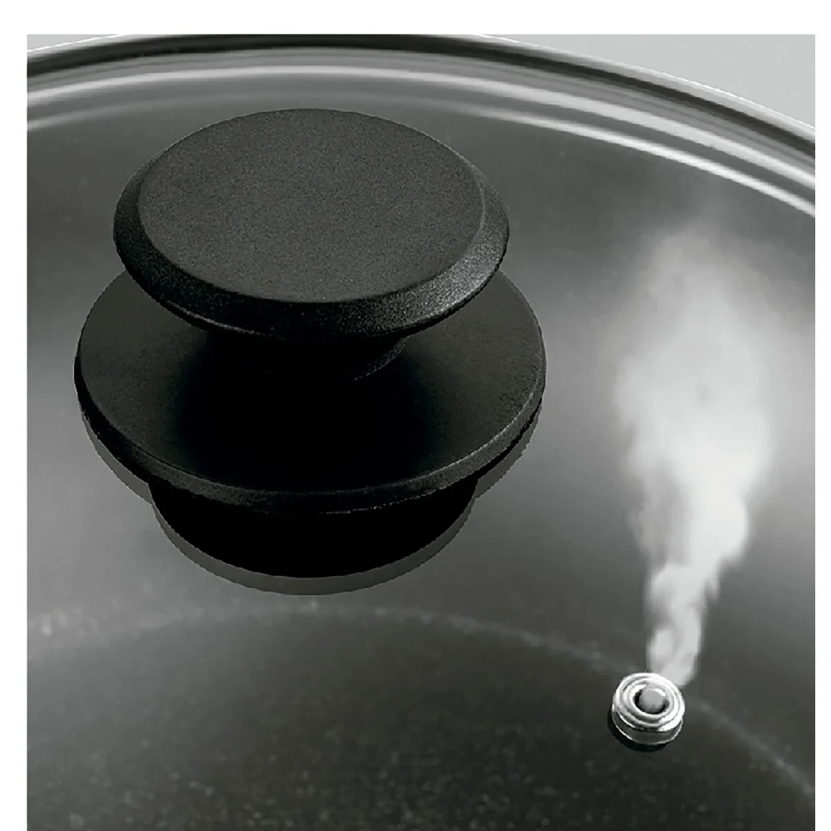 Olla con Tapa Fagor VIVANT 24 NEGRA Negro Aluminio 4,8 L