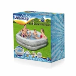 Bestway Piscina Hinchable Familiar 213x206x53 cm +6 Años Jardin 54423