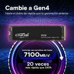 Disco Duro Crucial CT4000P310SSD8 4 TB SSD