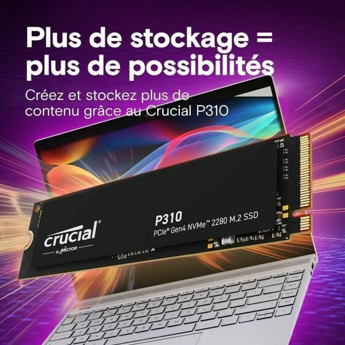 Disco Duro Crucial CT4000P310SSD8 4 TB SSD