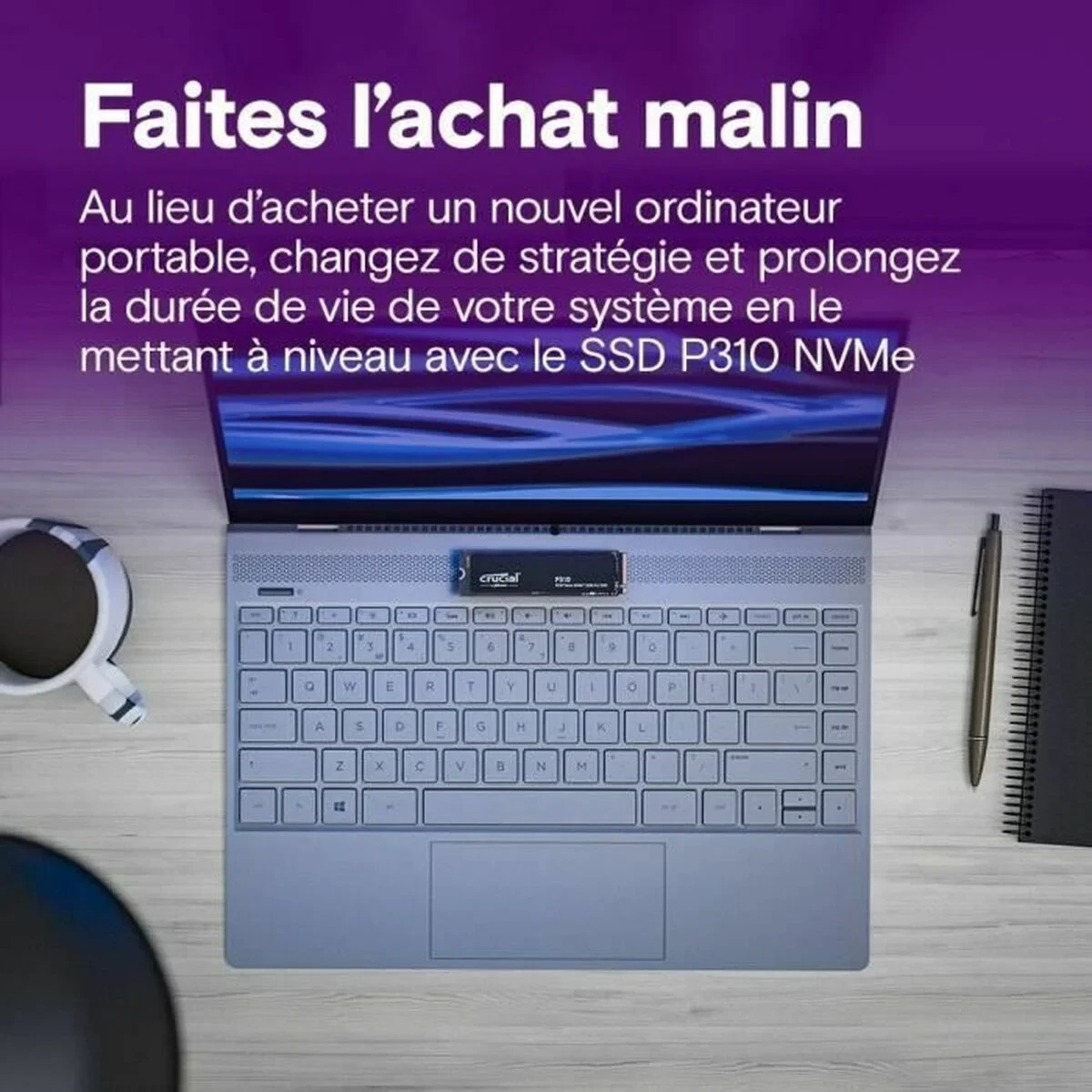 Disco Duro Crucial CT4000P310SSD8 4 TB SSD