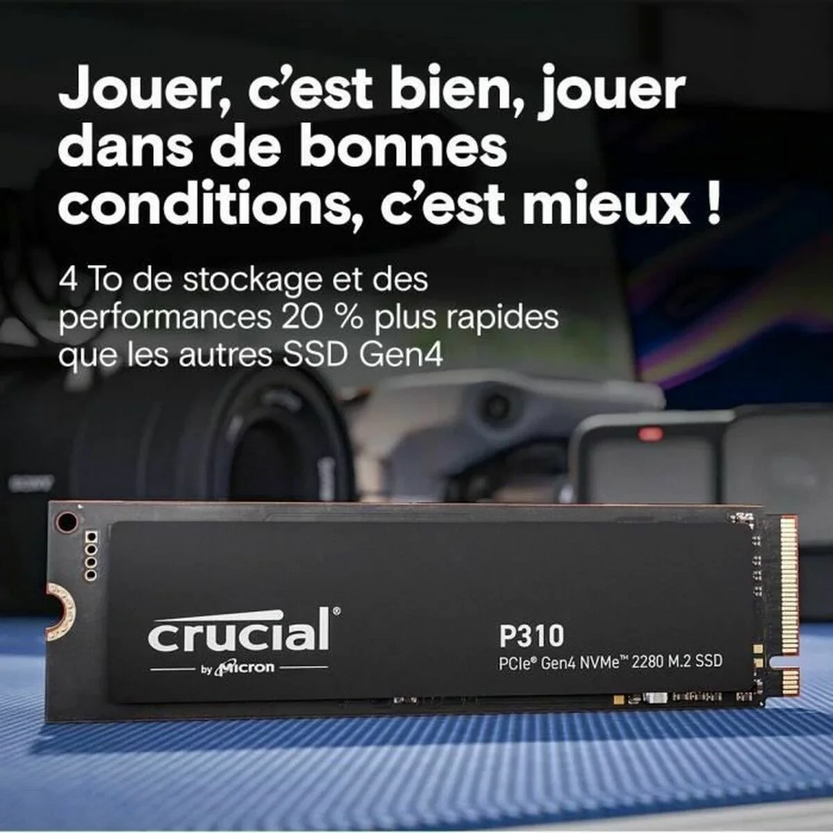 Disco Duro Crucial CT4000P310SSD8 4 TB SSD