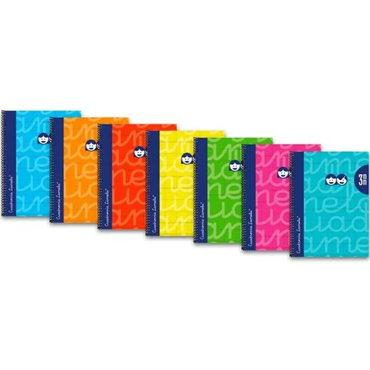 Libreta de Anillas Lamela Cuarto 80 Hojas (6 Unidades)