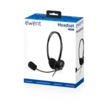 Auriculares con Micrófono Ewent EW3567 Negro (1 unidad)