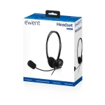 Auriculares con Micrófono Ewent EW3567 Negro (1 unidad)