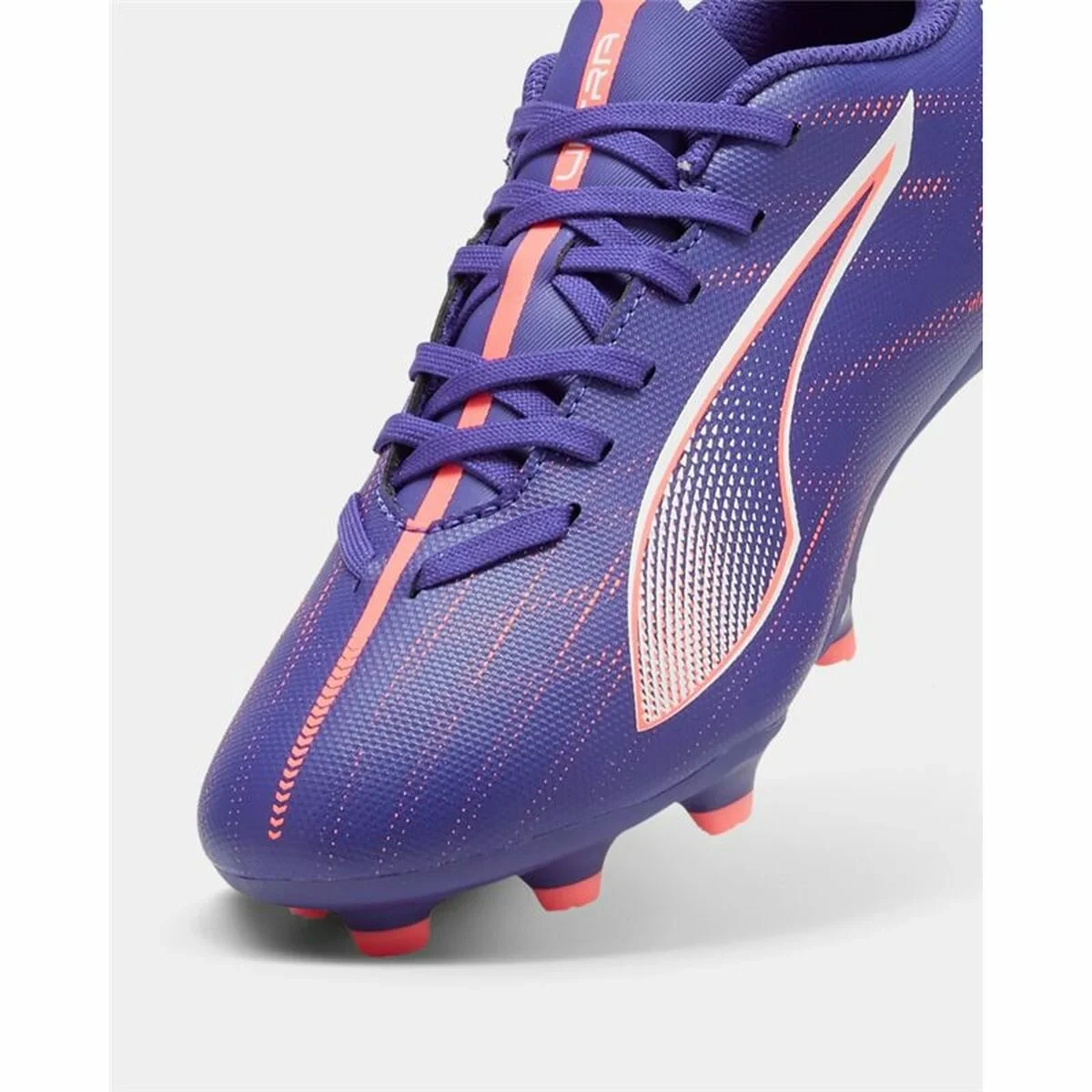 Botas de Fútbol para Niños Puma Ultra 5 Play Fg/Ag Morado