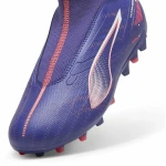 Botas de Fútbol para Niños Puma Ultra 5 Match+ Ll Mg Morado