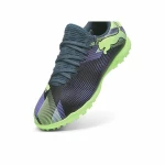 Botas de Fútbol para Niños Puma Future 7 Play Tt Morado Verde