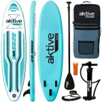 Tabla de Paddle Surf Hinchable con Accesorios Aktive Azul