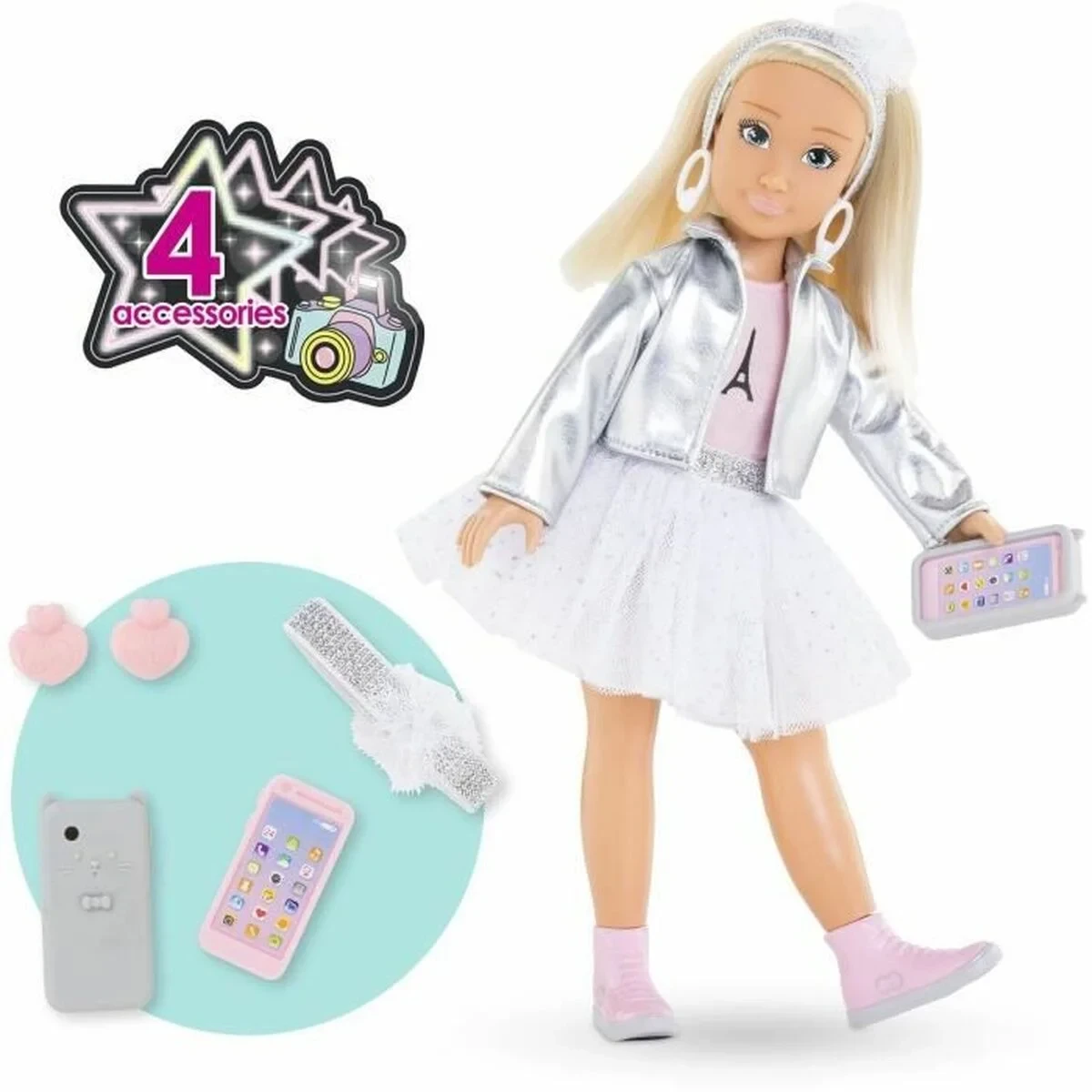 Muñeco Bebé con Accesorios Corolle Valentine Fashion Week Paris