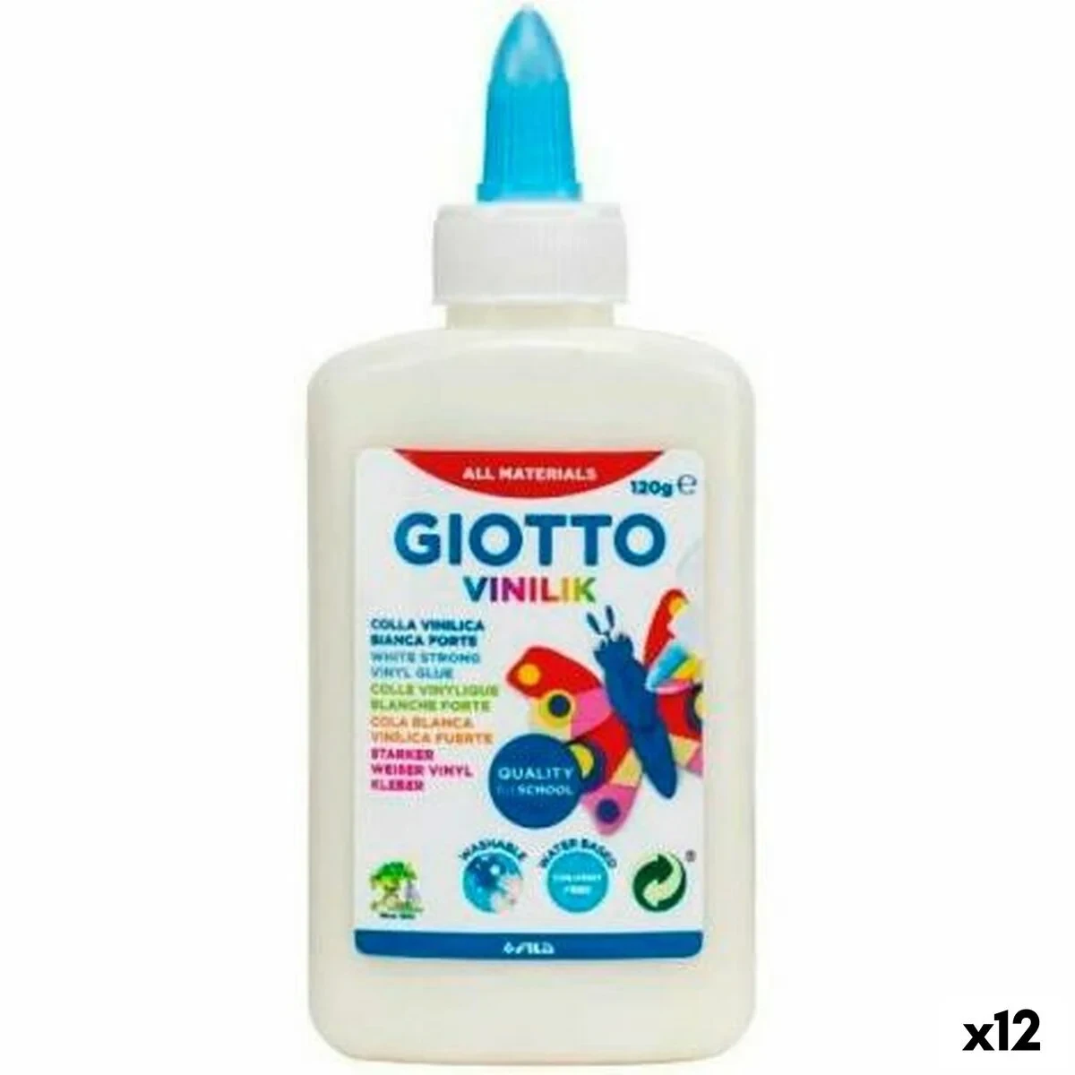 Cola blanca Giotto VINILIK 120 g (12 Unidades)