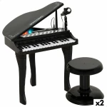 Piano Educativo Aprendizaje Bontempi 40 x 62 x 33 cm (2 Unidades)