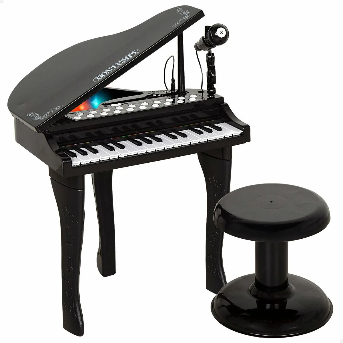 Piano Educativo Aprendizaje Bontempi 40 x 62 x 33 cm (2 Unidades)