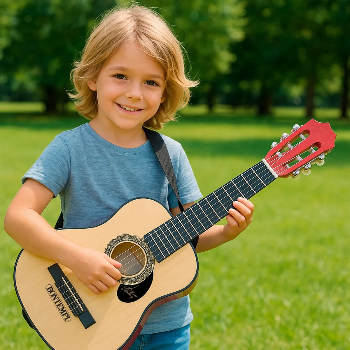 Guitarra Infantil Bontempi 28 x 75 x 8 cm (2 Unidades)