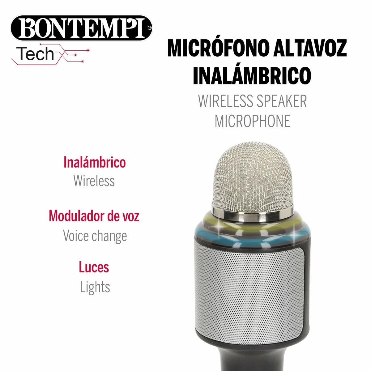 Micrófono Karaoke Bontempi