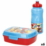 Fiambrera Spidey 380 ml 17 x 5,5 x 13,5 cm Botella (6 Unidades)
