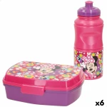 Fiambrera Minnie Mouse 380 ml 17 x 5,5 x 13,5 cm Botella (6 Unidades)