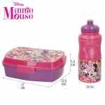 Fiambrera Minnie Mouse 380 ml 17 x 5,5 x 13,5 cm Botella (6 Unidades)
