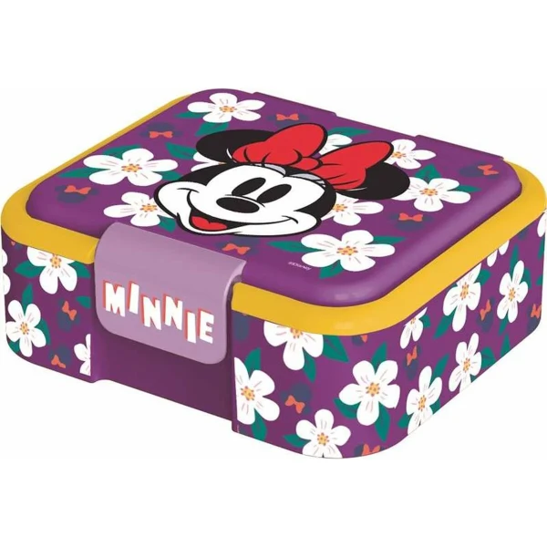Fiambrera para Sandwich Minnie Mouse Sunshine 18 x 16 x 6,5 cm