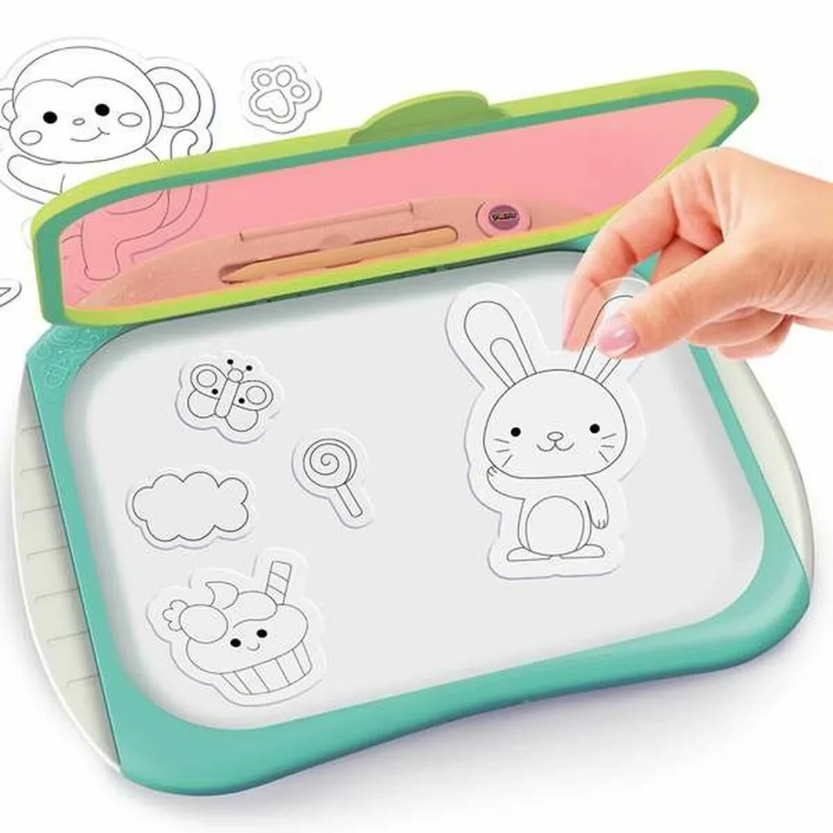 Pizarra 2 en 1 Canal Toys Doodle Copy Azul Plástico 40 x 33 x 6 cm