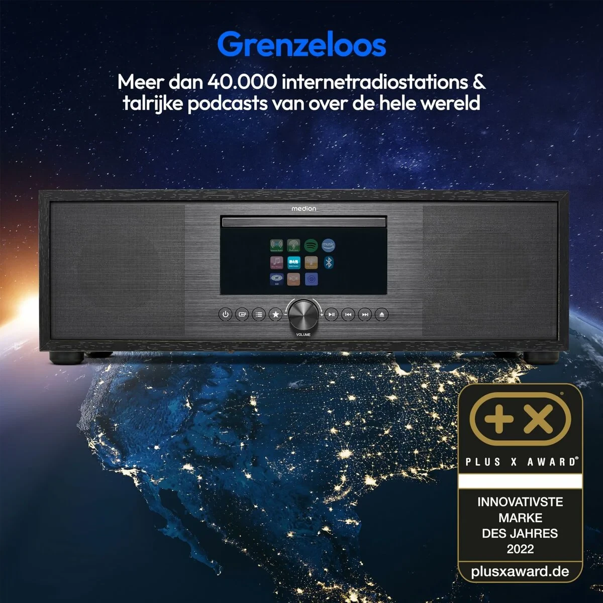 Microcadena de Música Medion