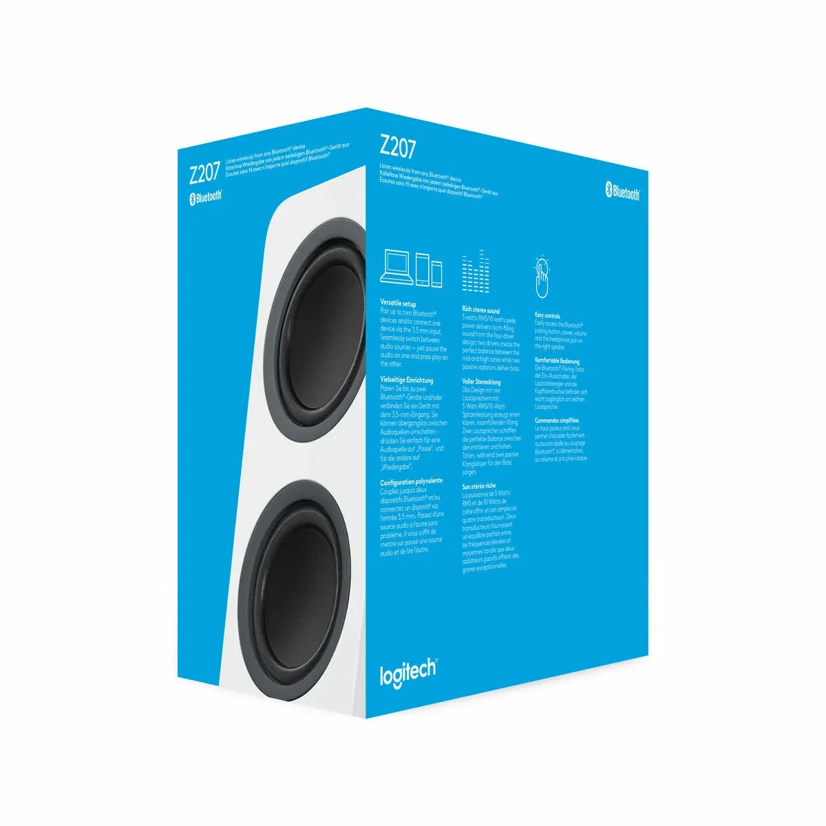 Altavoces Bluetooth Logitech 980-001292 5 W Blanco
