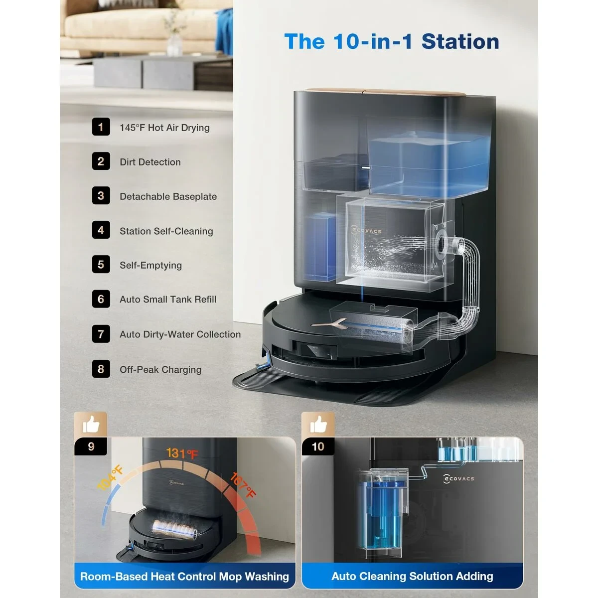 Robot Aspirador ECOVACS X9 PRO OMNI