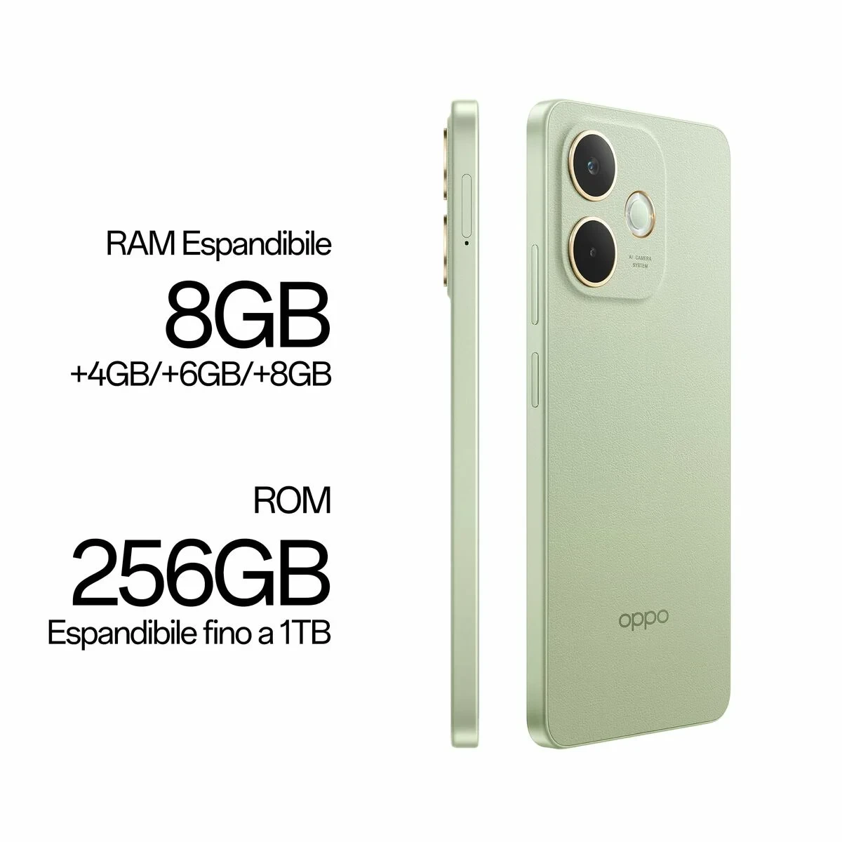 Smartphone Oppo 110010348095 Octa Core 8 GB RAM 256 GB Verde 6,67"