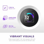 Kit de Refrigeración Líquida NZXT RL-KR360-W2 Kraken Plus 360 RGB