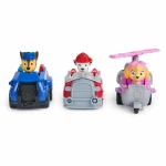 Accesorios para casa de Muñecas Spin Master PACK DE 3 VEHÍCULOS DE FRICCIÓN RETRO Paw Patrol Rojo