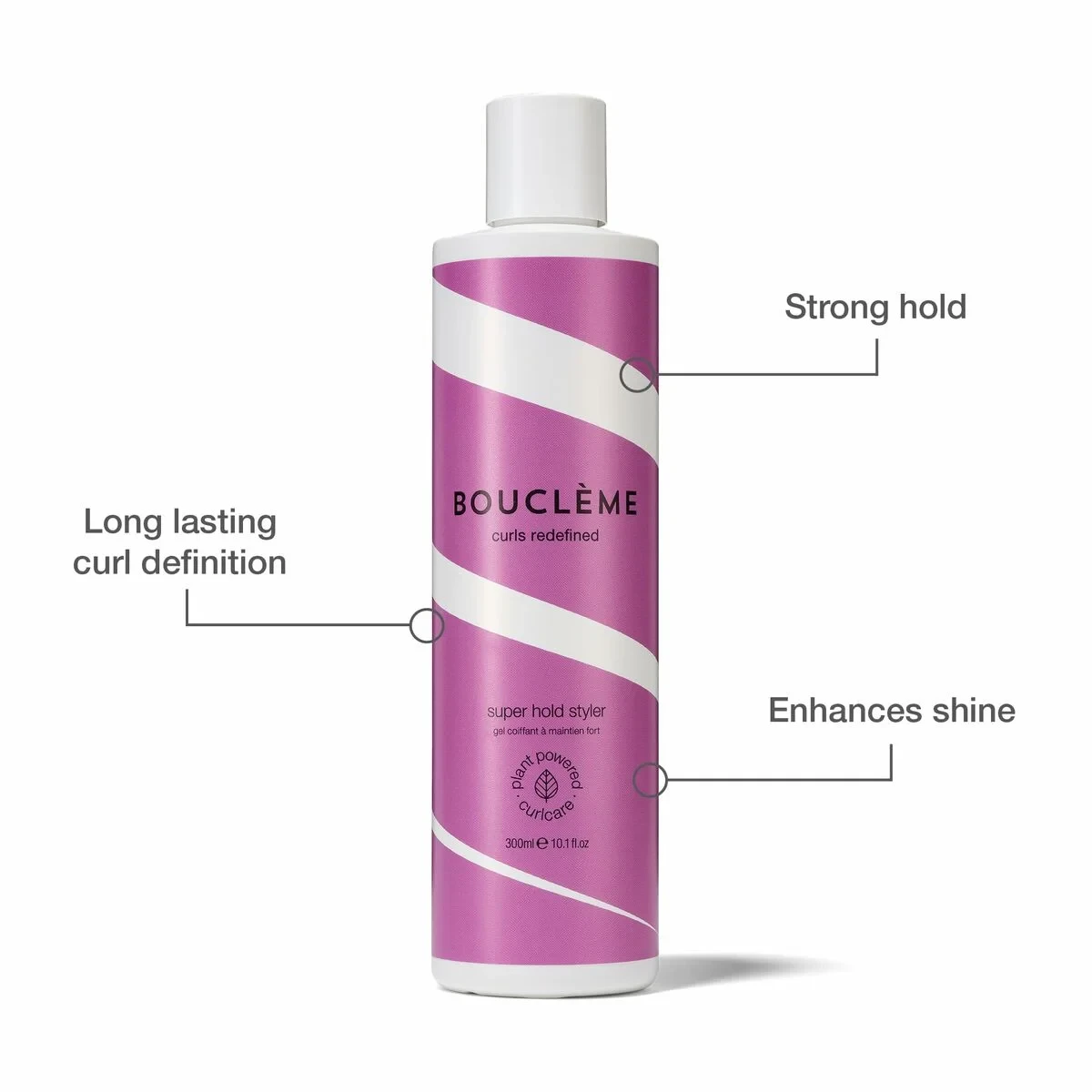 Gel Fijador Fuerte Bouclème CURLS REDEFINED 300 ml