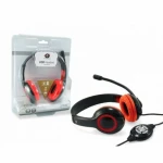 Auriculares con Micrófono Conceptronic CCHATSTARU2R Negro Rojo 2 m