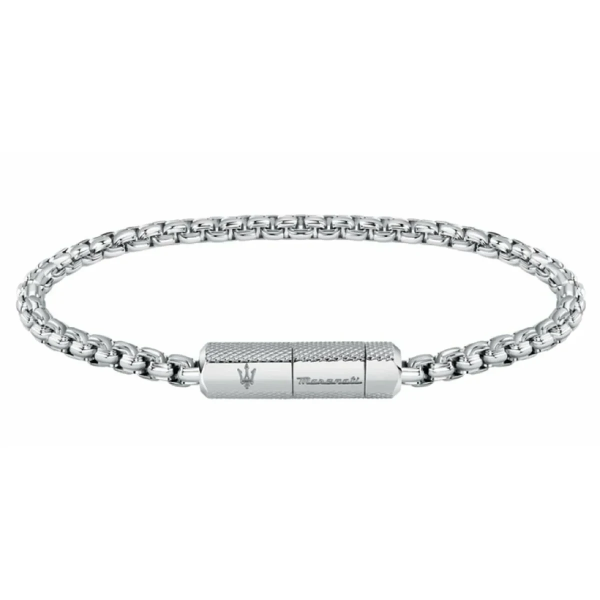 Pulsera Hombre Maserati Acero Inoxidable 22 cm