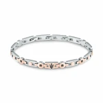 Pulsera Hombre Maserati Acero Inoxidable 21,5 cm Plateado