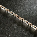 Pulsera Hombre Maserati Acero Inoxidable 21,5 cm Plateado