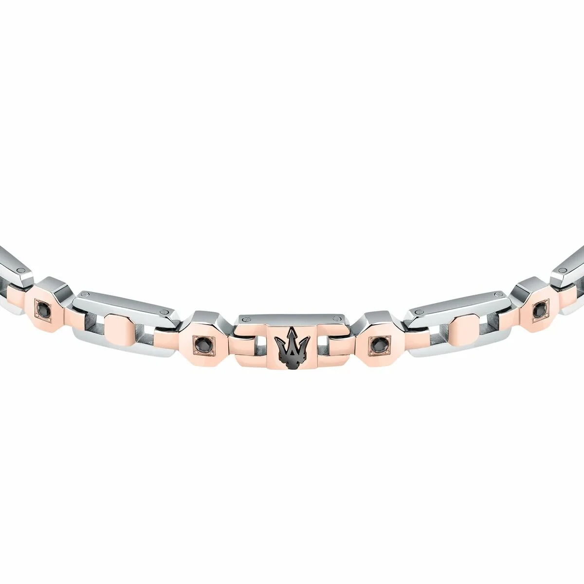 Pulsera Hombre Maserati Acero Inoxidable 21,5 cm Plateado