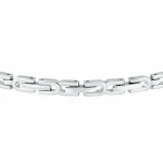 Pulsera Hombre Maserati Acero Inoxidable 21,5 cm Plateado