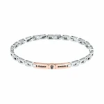 Pulsera Hombre Maserati Acero Inoxidable 21,5 cm Plateado