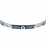 Pulsera Hombre Maserati Acero Inoxidable 21,5 cm Plateado
