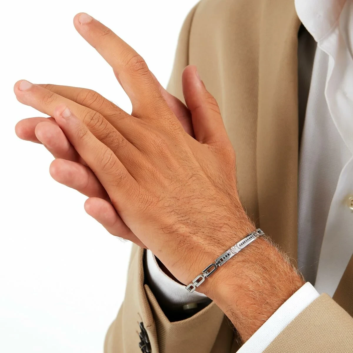 Pulsera Hombre Maserati JM423AVD25 Acero Inoxidable 21,5 cm