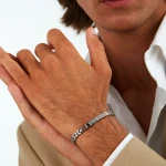 Pulsera Hombre Maserati JM423ATY19 Acero Inoxidable 21,5 cm