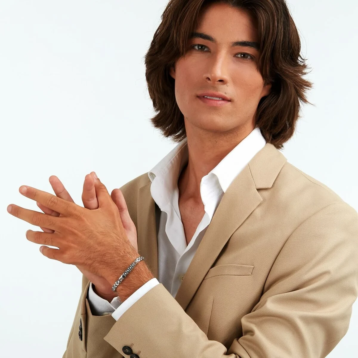 Pulsera Hombre Maserati JM423ATY19 Acero Inoxidable 21,5 cm