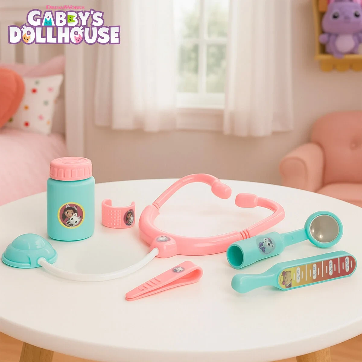 Maletín Médico de Juguete con Accesorios Gabby's Dollhouse (4 Unidades)