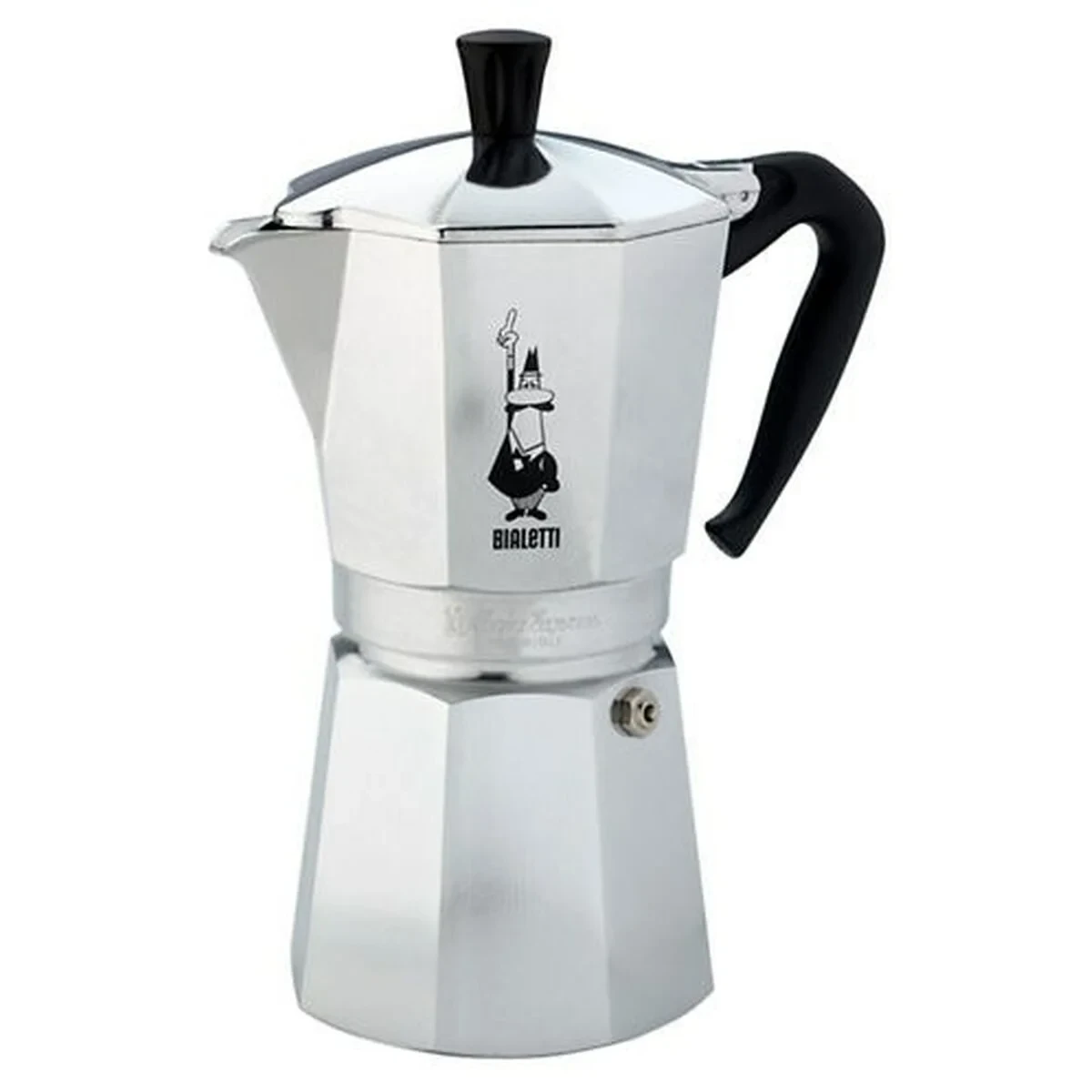 Cafetera Italiana Bialetti 0001166/MR Plateado Aluminio 12 Tazas